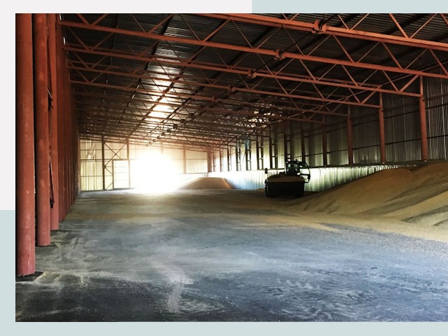 Строительство зернохранилищ в Ижевске