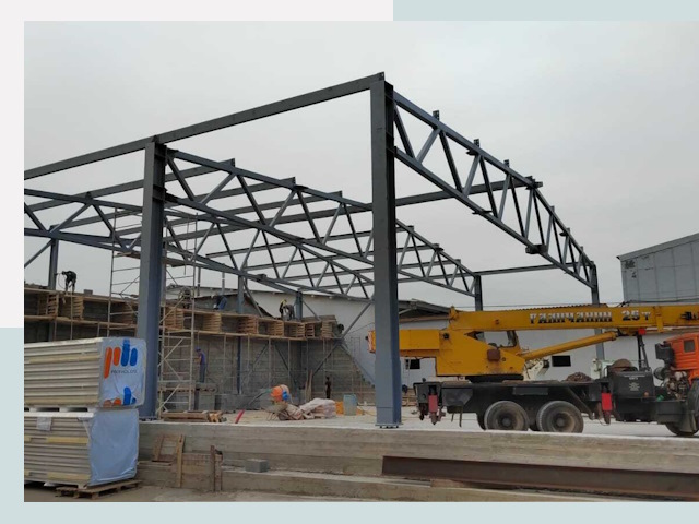 Строительство цехов в Ижевске