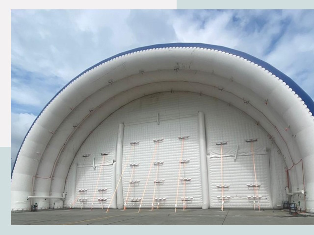 Пневмокаркасные ангары от СтальСтрой-Жвс по цене от 623 руб.