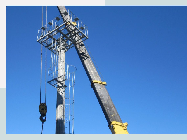 Монтаж осветительных мачт в Ижевск от 623 руб.