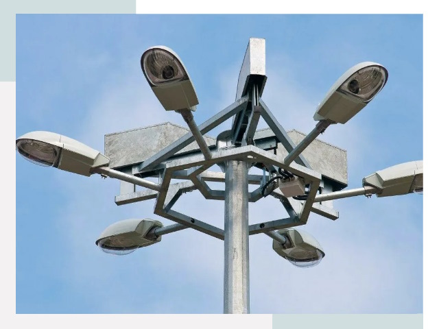 Монтаж осветительных мачт в Ижевске