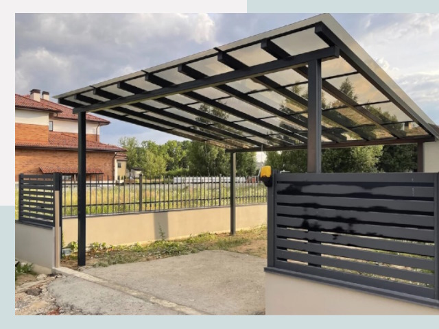 Металлические навесы в Ижевск от 623 руб. за м²