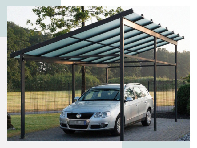 Навесы для автомобилей в Ижевске