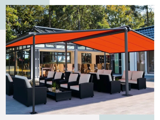 Навесы для кафе и ресторанов в Ижевске