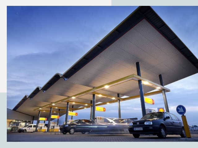 Навесы для АЗС в Ижевск от 623 руб. - Защита и комфорт