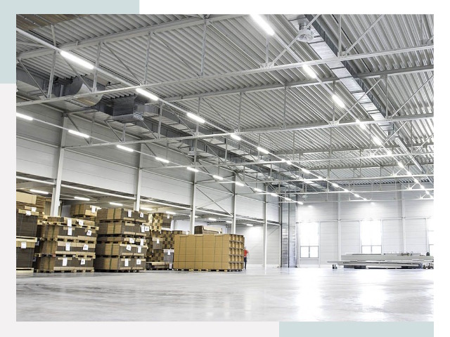 Освещение ангаров в Ижевске