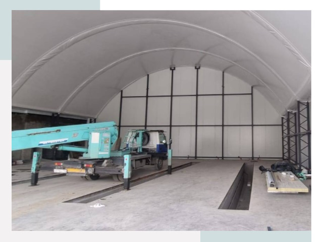 Внутреннее оснащение ангаров в Ижевске