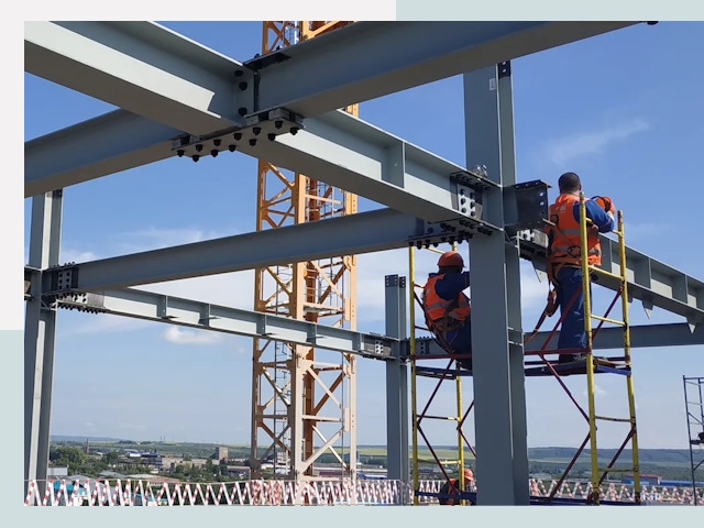 Монтаж металлоконструкций в Ижевске